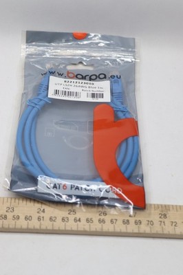 Barpa UTP Patch Cord Blue 26 AWG 6 A UTP LSZH 26AWG BLUE 1M
