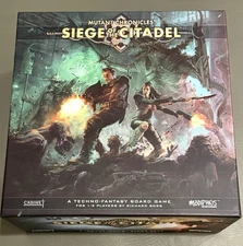 Mutant Chronicles SIEGE OF THE CITADEL Dark Legion Pledge KICKSTARTER - OPEN BOX