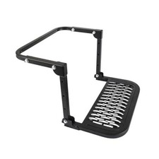 DICMIC Folding Heavy Duty Tire Step for Truck, SUV and RV Type2 Black