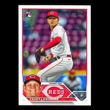 Casey Legumina RC 2023 Topps Update Rookie Reds