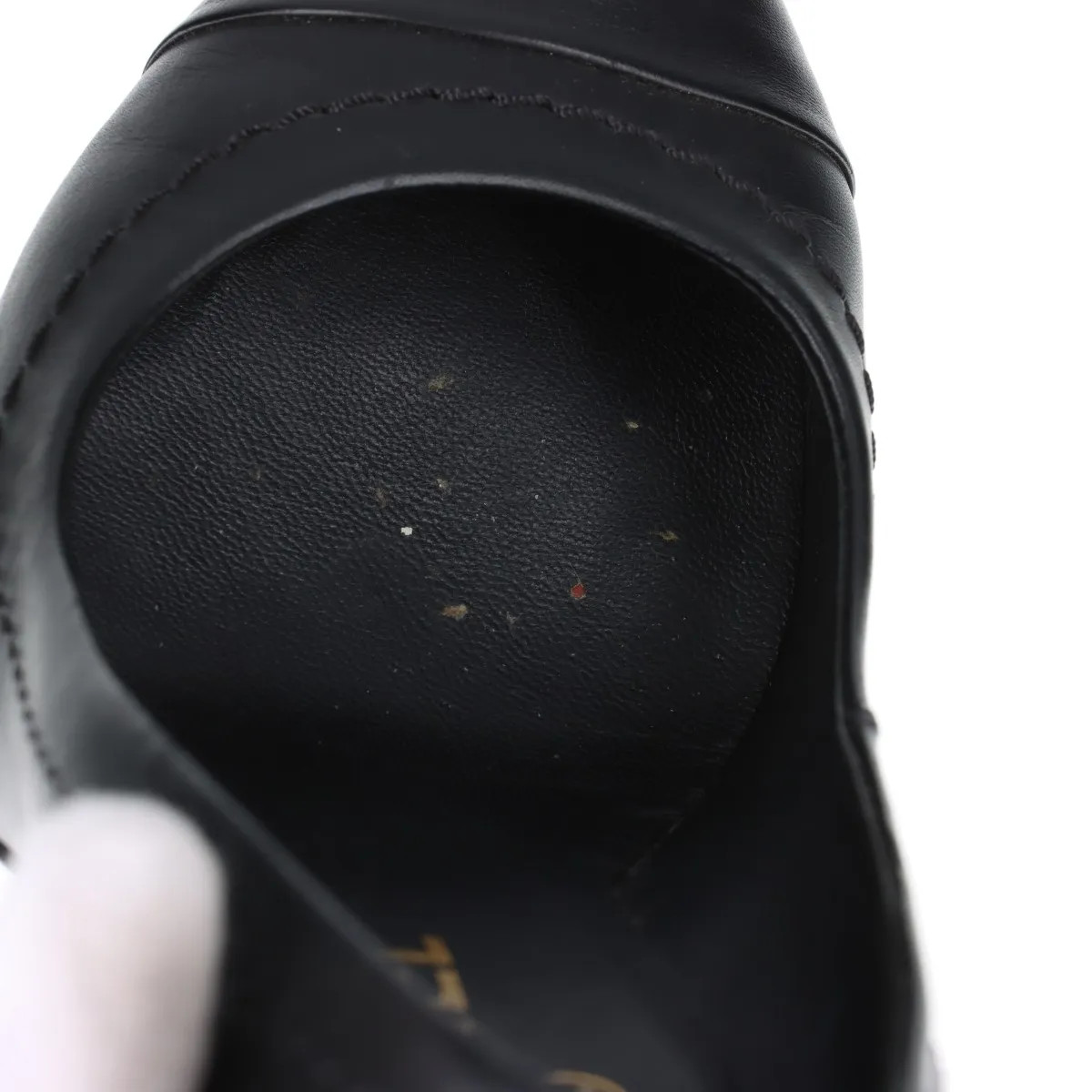 Chanel Coco Mark 11A Leather Pumps 36 Ladies' Black G27870 Heels and toes have s thumbnail 14