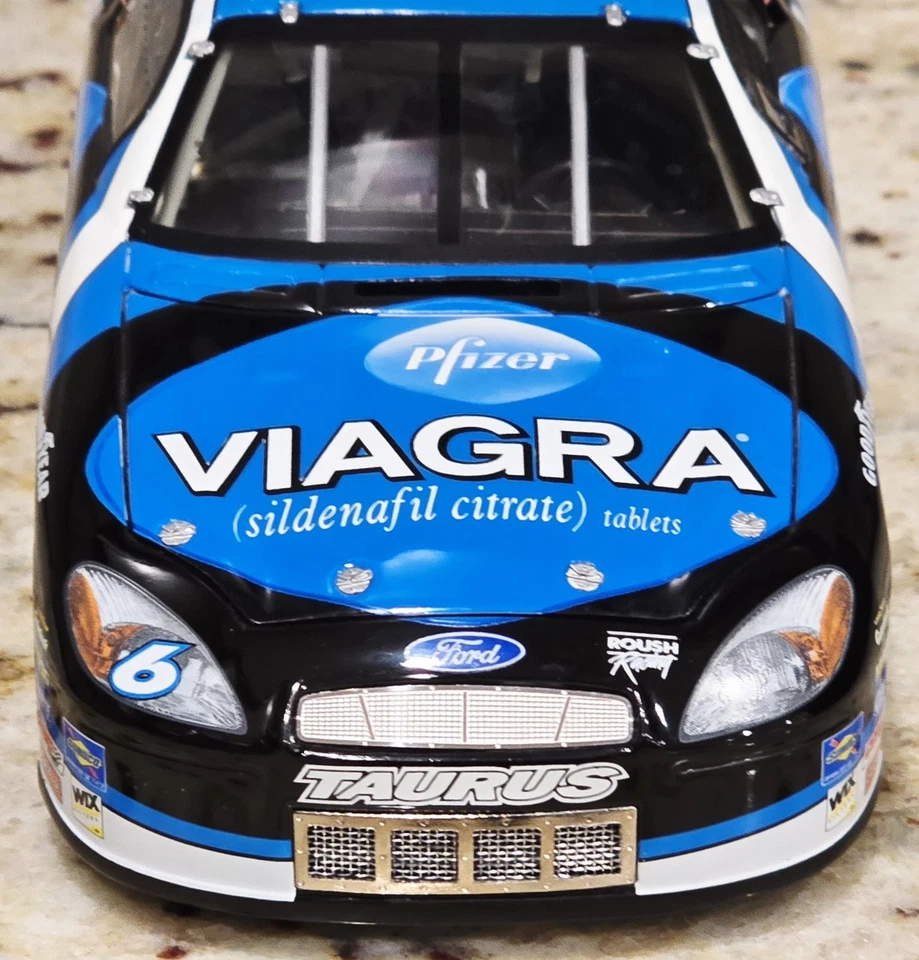Ford Taurus 2005 #6 Mark Martin Viagra 1:24 diecast equipo calibre preferido Foto 3 de 4