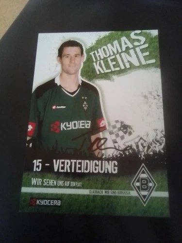 Borussia Mönchengladbach Thomas Kleine -Original Autograph-