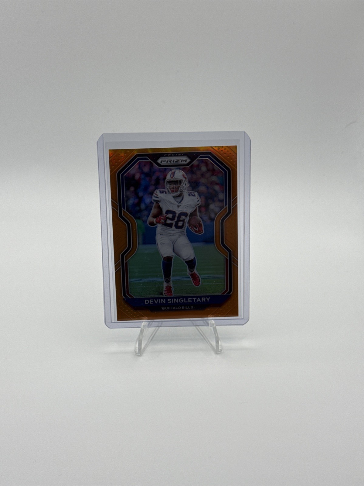 2020 Prizm - Devin Singletary - Orange Prizm /249 - Bills