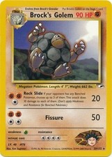 Brock's Golem (20/132) Gym Heroes Unlimited​ - Near Mint Pokemon TCG on eBay
