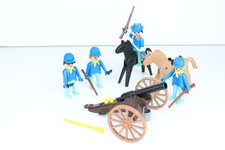 Playmobil Western Chevaux Cavalerie - Sudiste/Nordiste Guerre De Sécession - Occasion, Pour Jouer Ou Collectionner