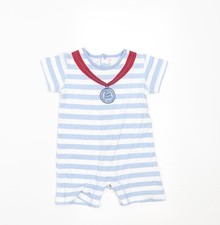 Baby UK Size 3-6 Months mamas & papas Blue Romper One-Piece