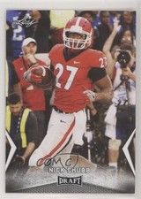 2018 Leaf Draft Nick Chubb #44 1z6