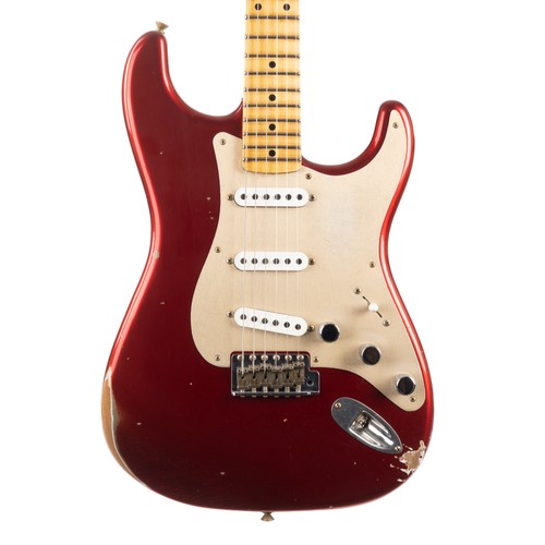 Used Fender Custom Shop '50s Stratocaster Super Aged Relic - Candy Apple Red