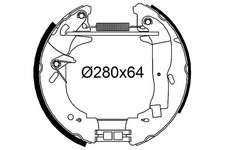 Tambour de frein Renault MASTER