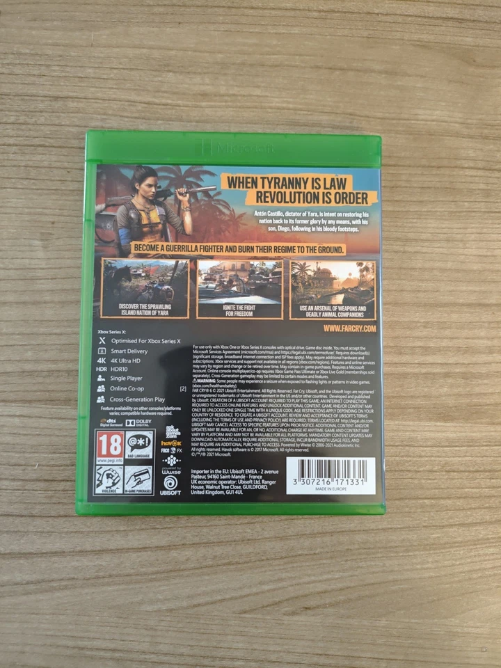 Xbox One : Far Cry 6 Limited Edition (Exclusive to VideoGames Quality guaranteed, photo 2 of 2