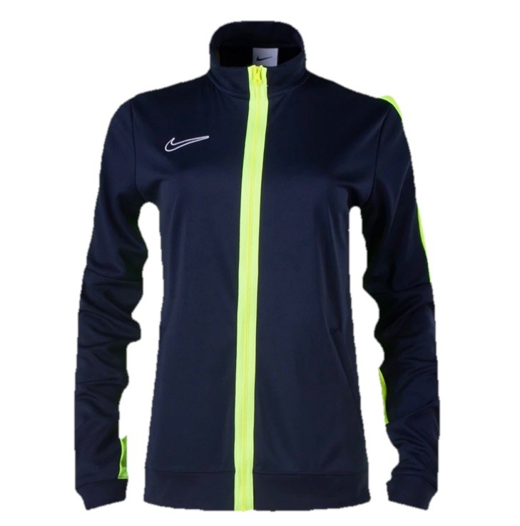 SACAI X NIKE Giacca Nike donna Academy Track full zip taglia XL nero neon nuova
