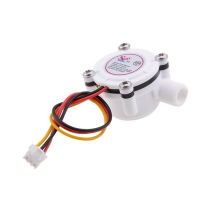 0.3-6L/min Water Flow Sensor Flowmeter Hall Flow Sensor Water Control 1/4''