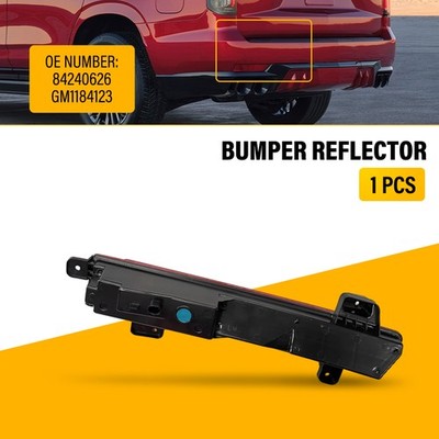1PCS Red Rear Bumper Reflector Driver Side Left For 2015-2020 Cadillac Escalade