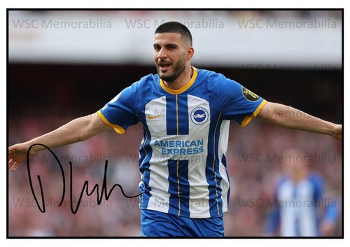 11108. Deniz Undav Signed Pictures (A4 Prints) Stuttgart Brighton Germany etc.