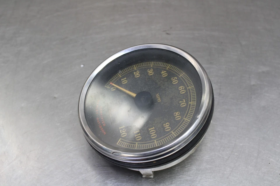 00-06 HARLEY SOFTAIL FAT BOY FLSTF EFI SPEEDO SPEEDOMETER GAUGE FOR PARTS Foto 3 de 4
