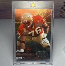 SkyBox 1997 Metal Universe Walter Jones #185 Seattle Seahawks Rookie Card. rookie card picture