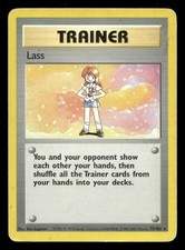 pokemon card lass Lass [1st Edition] #75 Prices | Pokemon Base Set
