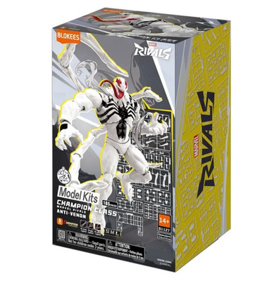 Blokees Marvel Rivals Champion Series Anti Venom DX Deluxe Model Kit Figure!