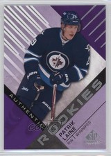 2016-17 SP Game Used Authentic Rookies Purple Patrik Laine #185 12a0