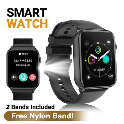 Smart Watch Men Sport Watch for Android with Blood Pressure Heart Rate Monitor