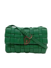 LIU JO Borsa a spalla Donna Borsa verde effetto bagnato