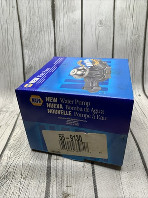 #ad NAPA Water Pump 55 9130 NOB $37.11