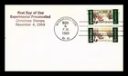 Dr Jim Stamps Precancelled Christmas Stamps Nov 4 1969 First Day of Use Cover