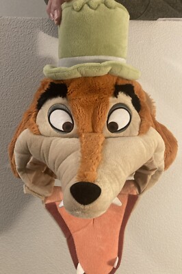Disney Fowl Fellow Honest John Fan Cap *Very Rare* Great Condition! US Seller!