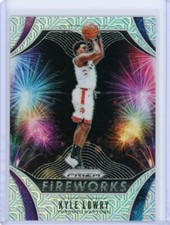 2019-20 Panini Prizm Basketball Fireworks Mojo Prizm #19 Kyle Lowry #09/25