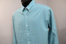 Polo Ralph Lauren Dress Shirt Plaid 120s 2-Ply Classic Fit Long Sleeve Mens XL