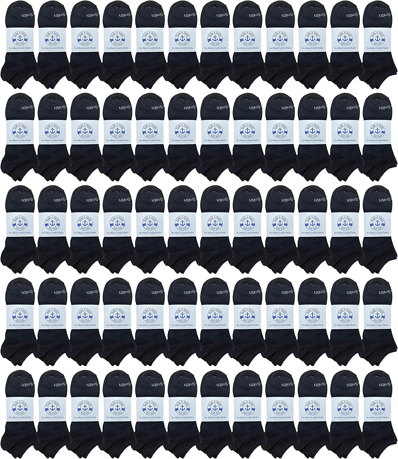 240 Pairs Yacht & Smith Low Cut Socks Thin Comfortable Lightweight Sport Socks