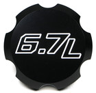 BWD Black Billet Aluminum Oil Cap for Ford Powerstroke Diesel 6.7L 2011-2021