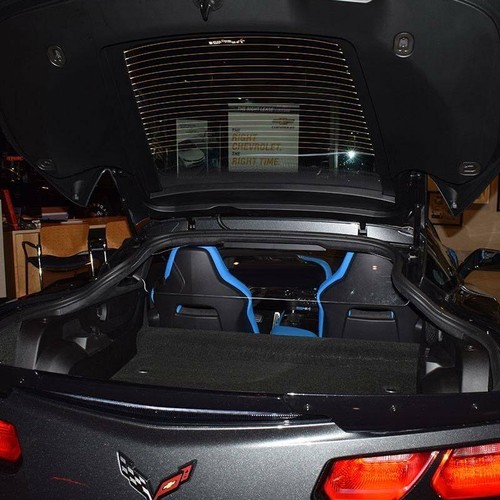 Pantalla bloqueadora deflector de viento CLEAR Wind Restrictor® para Corvette C7 cupé 14-19 - Imagen 1 de 6