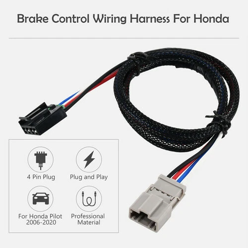 Adaptador de arnés de cableado de control de frenos para Honda Pilot 2009-2017, Ridgeline 2017 Foto 2 de 2