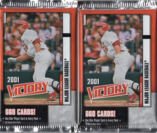 2 Packs 2001 U.D. Victory Baseball Ichiro Rookie Star Cards NICE PACKS