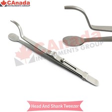 HEAD AND SHANK JEWELERS SOLDERING RING HOLDING TWEEZERS RING SETTING 5-1/2" TOOL