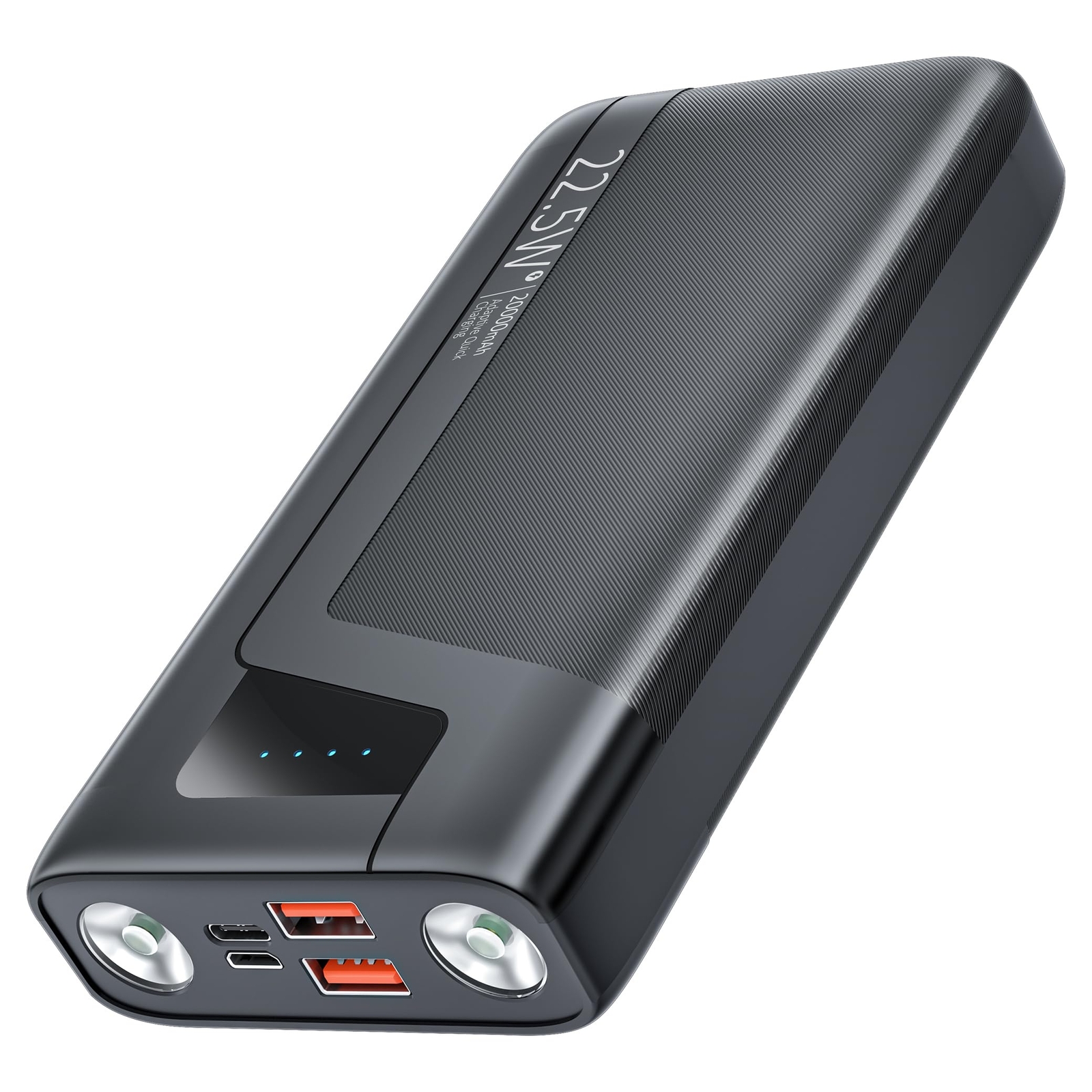 20000mAh Portable Charger with USB-C 20W & SCP 22.5W High-Speed Power Bank for Fast Charging