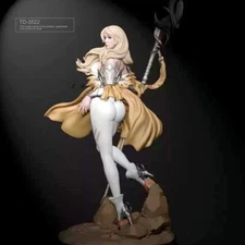1:24 75mm Resin Figure Model Kit Fantasy White Goddess Unassembled Unpainted New