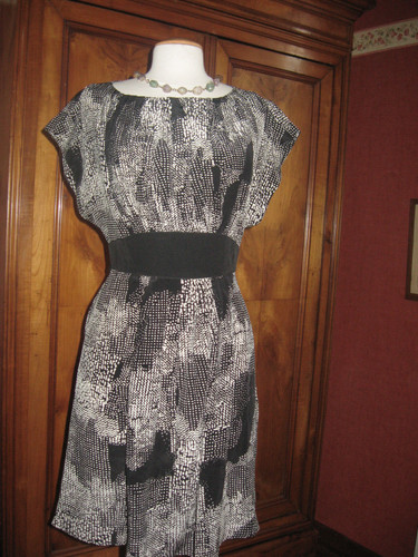 Robe Bleu Marine Femme Warehouse - Taille 6 (UK) - Occasion En Très Bon état