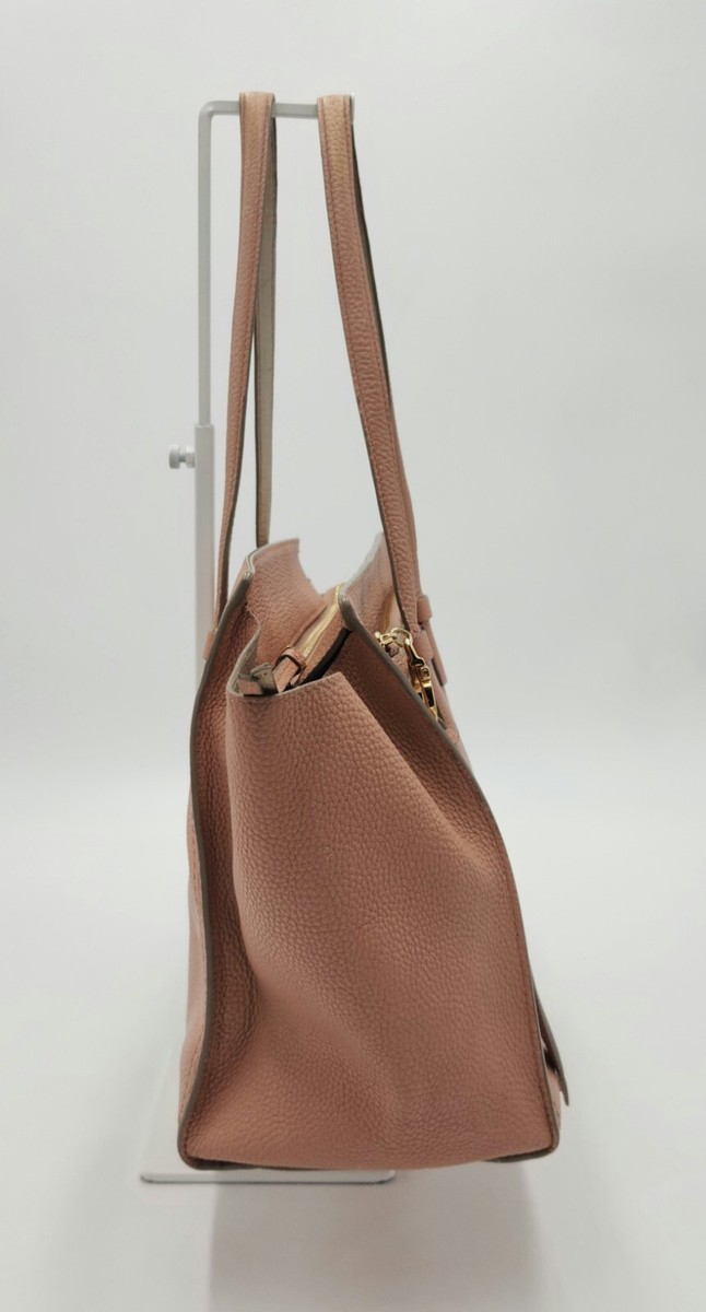【SALVATORE FERRAGAMO】AMY HANDBAG NWOT Salvatore Ferragamo Amy Tote Pebbled Leather Small