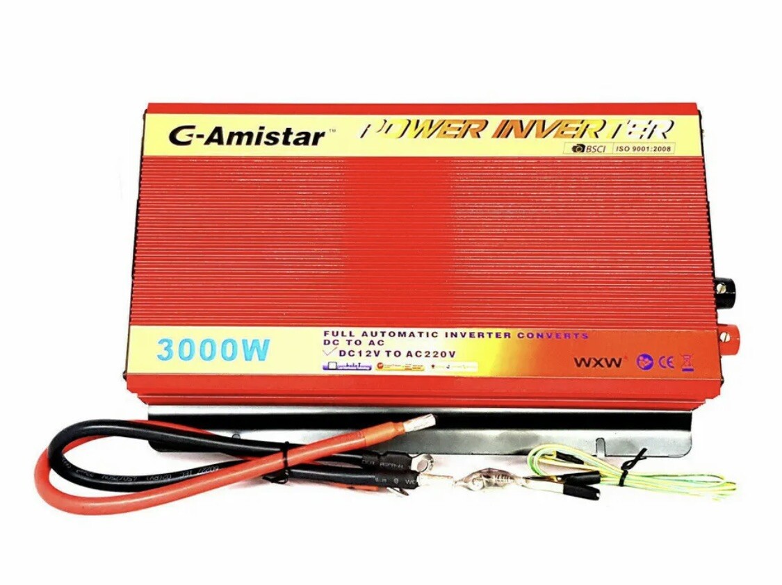 Energia Infinita 3000W: Inverter 12V 220V per la tua Libertà in Camper