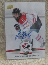 2014 Upper Deck Team Canada Juniors Lauriane Rougeau #82 women's hockey mint