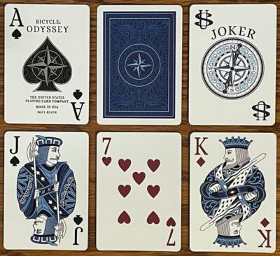 Bicycle Odyssey playing cards | eBay