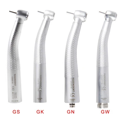 YUSENDENT Dentaire Fiber Optic LED Turbine Handpiece CX207-G fit KaVo/NSK/Sirona