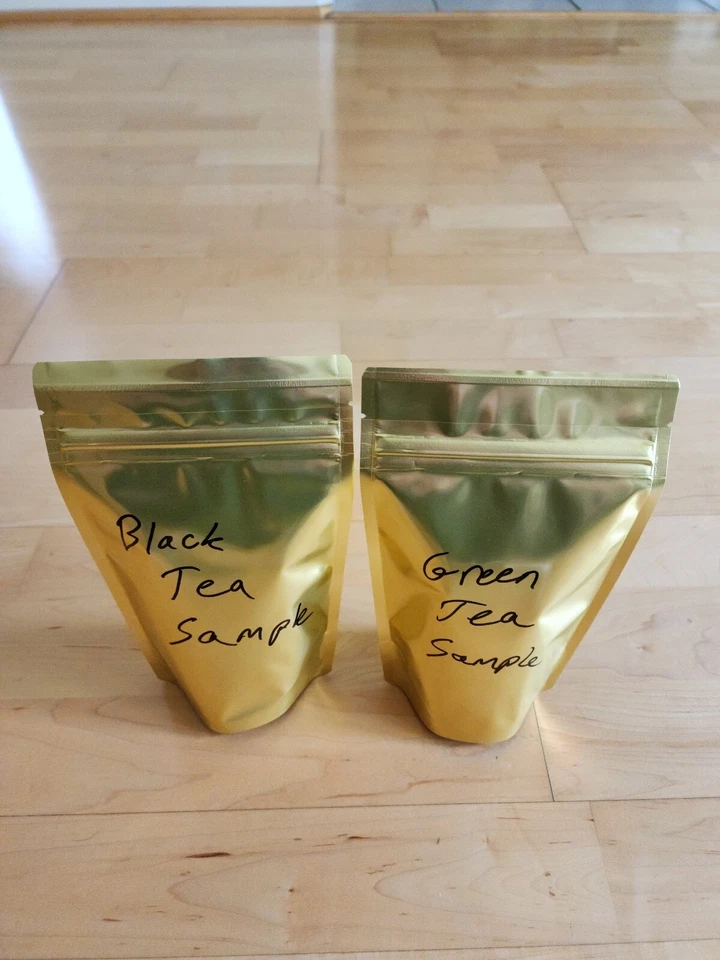 Té negro y verde 25 g: ¡100 % hojas sueltas importadas directamente del cultivador! Foto 2 de 4