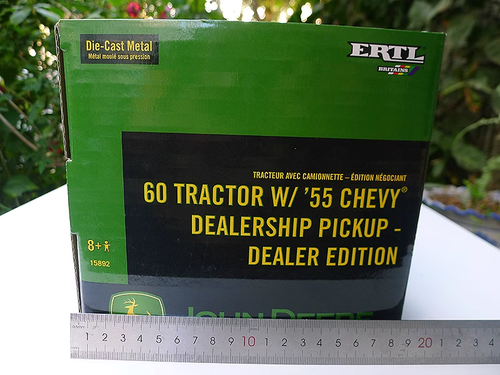 John Deere 1963 1/16 110 & 2013 X320 Lawn & Garden Tractor Set 50TH Anniversary - Picture 10 of 13