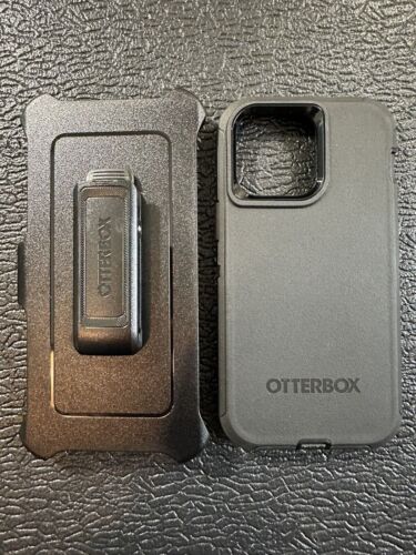 OtterBox Defender Series Case For Apple iPhone 14 Pro Max Black NON-RETAIL BOX - Picture 2 of 8