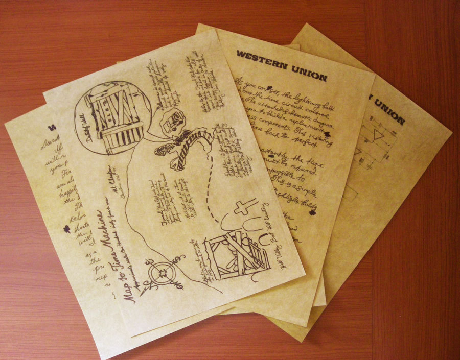 RITORNO AL FUTURO LETTERA DI DOC DAL WEST NEL 1885