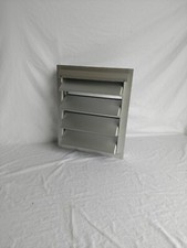 Dog Box Trailer Door Louver 15"W x 18"H x 1.87D Adjustable Blades Anodized
